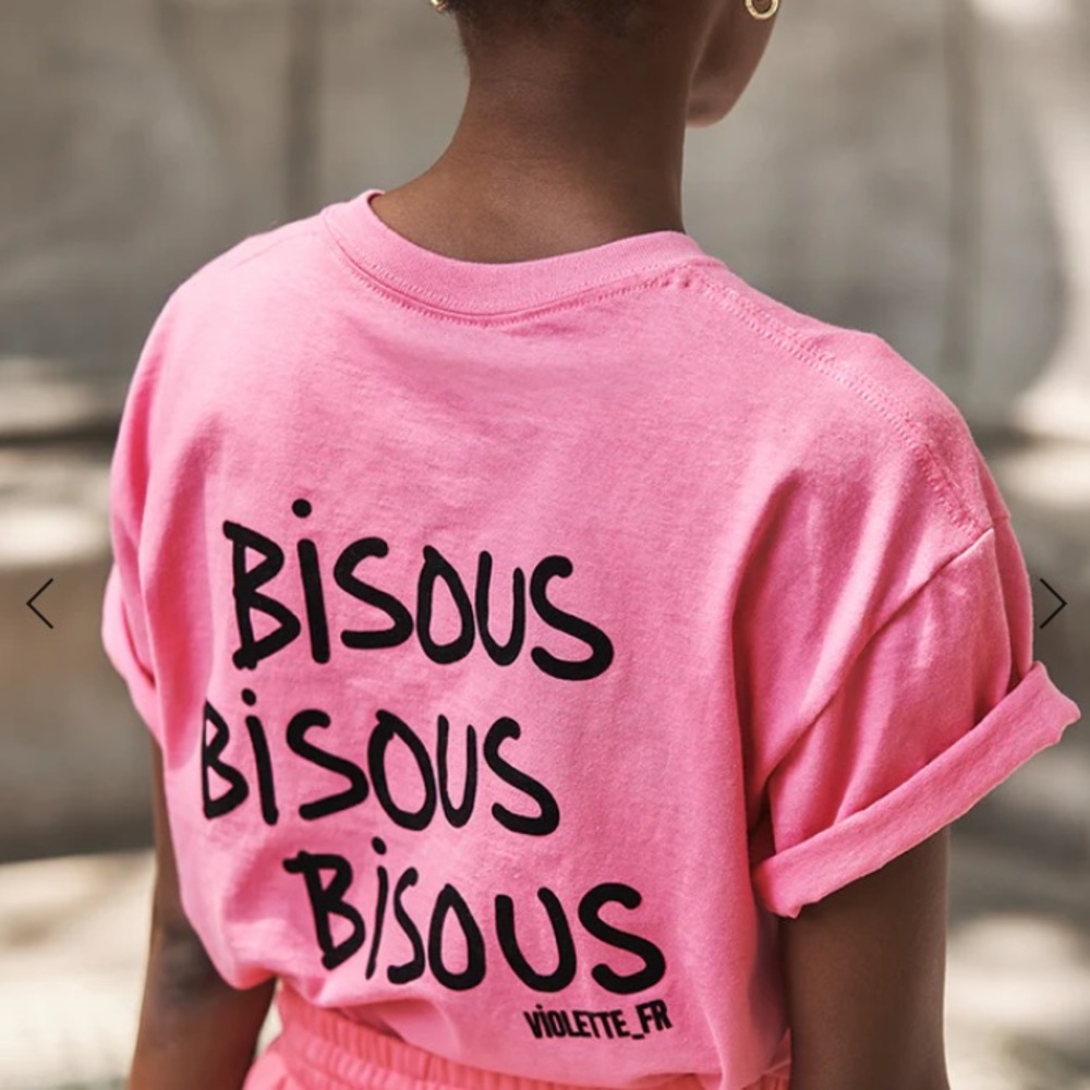 VIOLETTE_FR | Pink ‘Bisou Balm’ Tee
